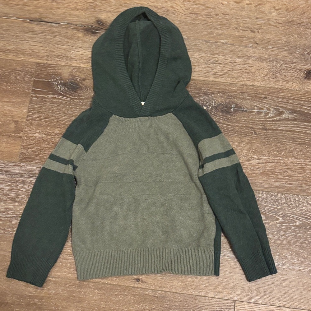 Cat & Jack Green Hooded Sweater